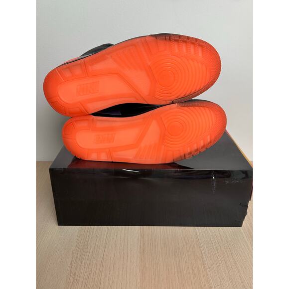 RARE J Balvin x Jordan 3 Rio Black Sneaker - Size 8M - NEW - Picture 4 of 8